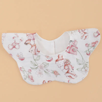Petal Bamboo Cotton Waterproof Kids Bib Waterproof Baby Burp Cloth