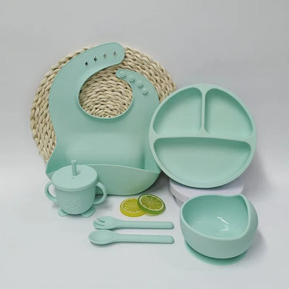 Silicone Suction Placemat & Feeding Set