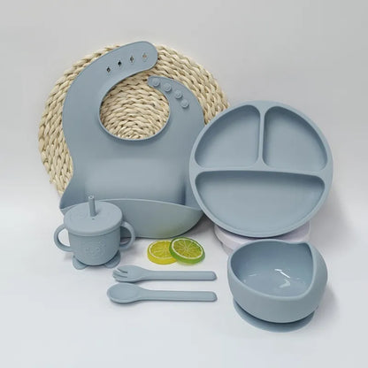 Silicone Suction Placemat & Feeding Set