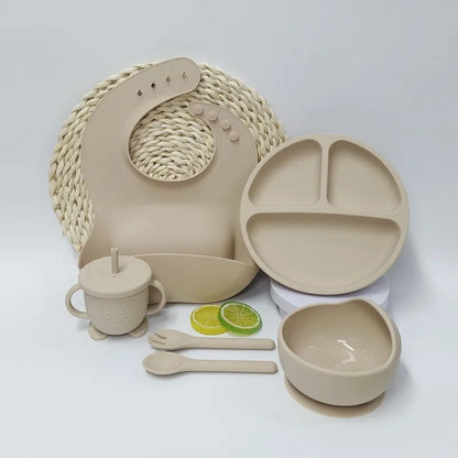 Silicone Suction Placemat & Feeding Set