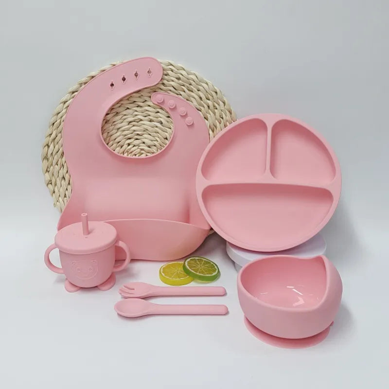 Silicone Suction Placemat & Feeding Set