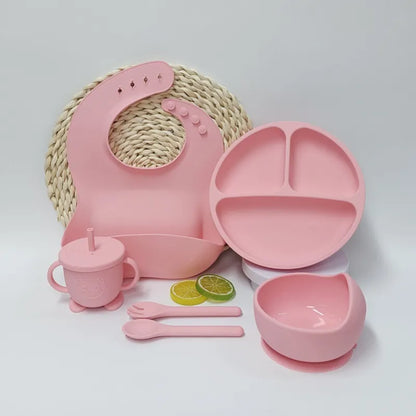 Silicone Suction Placemat & Feeding Set
