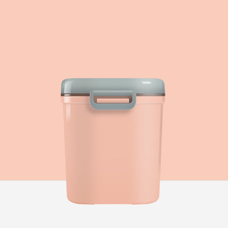 Milk Powder Storage Box with Latch Lid
