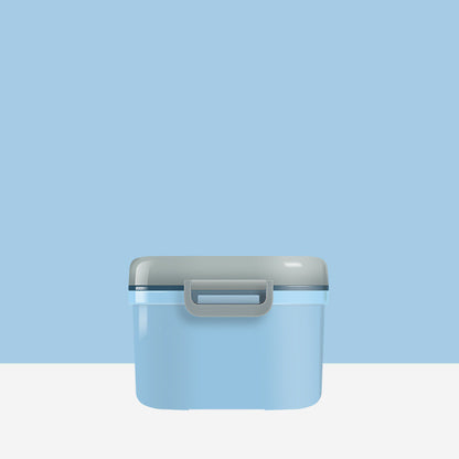 Milk Powder Storage Box with Latch Lid