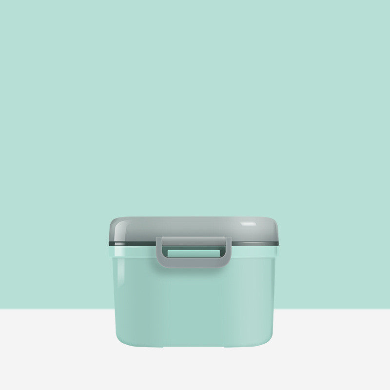 Milk Powder Storage Box with Latch Lid
