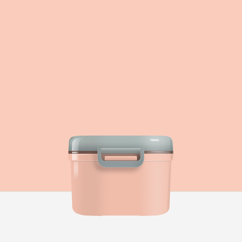 Milk Powder Storage Box with Latch Lid