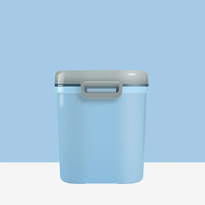 Milk Powder Storage Box with Latch Lid