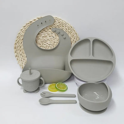 Silicone Suction Placemat & Feeding Set