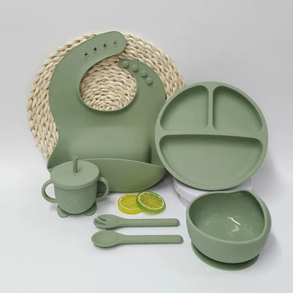 Silicone Suction Placemat & Feeding Set