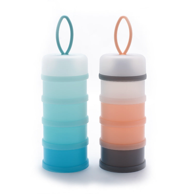 Stackable Food Storage Container Set with Loop Lid
