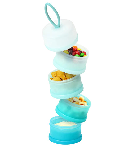 Stackable Food Storage Container Set with Loop Lid